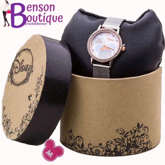 HP "Minnie” Silver & Rose Gold Minnie Mouse watch - Picture 2 of 3